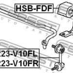 Втулка стабилизатора HONDA CIVIC FD1 2006­-2011 HSB-FDF FEBEST
