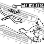 Втулка переднего стабилизатора D20 FEBEST