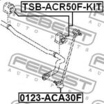 Втулка переднего стабилизатора комплект D24.5 FEBEST