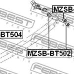 Втулка задней рессоры задняя FEBEST