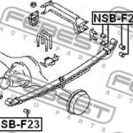 Втулка задней рессоры FEBEST