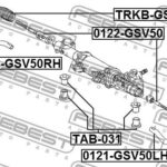 ВТУЛКА РУЛЕВОЙ РЕЙКИ TOYOTA CAMRY 11- FEBEST