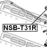 Втулка стабилизатора NISSAN X-TRAIL JPNMAKE T31 200­7.03-2014.04 NSB-T31R FEBEST