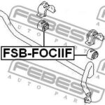 Втулка переднего стабилизатора D19.5 FEBEST