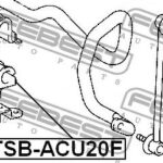 Втулка переднего стабилизатора D23 FEBEST