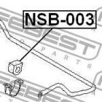 Втулка переднего стабилизатора D20 FEBEST