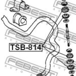 Втулка стойки переднего стабилизатора FEBEST