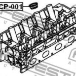 Кольцо уплотнительное свечного колодца MITSUBISHI OUTLANDER CU# 2002-2006 MCP-001 FEBEST