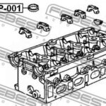 Кольцо уплотнительное свечного колодца CHRYSLER VOYAGER IV 2001-2007 CRCP-001 FEBEST