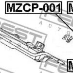 Кольцо уплотнительное форсунки впрыска топлива MZCP-002 FEBEST