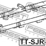 Кольцо уплотнительное топливной форсунки TOYOTA, SUBARU, LEXUS TT-SJR FEBEST