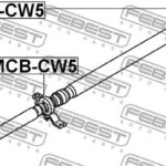 КРЕСТОВИНА КАРДАННОГО ВАЛА 22X57 NISSAN MURANO 16- FEBEST