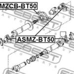 Крестовина карданного вала (27x95) MAZDA BT-50 UN 2006-2011 ASMZ-BT50 FEBEST