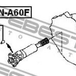 Крестовина карданного вала TOYOTA HILUX 05-20, MAZDA B 99-06 ASN-A60F FEBEST