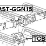 КРЕСТОВИНА КАРДАННОГО ВАЛА 29X48/78 TOYOTA LAND CRUISER 98- FEBEST