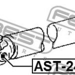 Крестовина карданного вала 22.06x57.5 SUBARU LEGASY 09-14, TOYOTA RAV4 00-05 AST-24 FEBEST