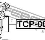 Наконечник катушки зажигания TOYOTA LAND CRUISER 100 HDJ101/UZJ100 1998-2007 TCP-001 FEBEST