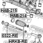 Пыльник рулевой HRKB-RE FEBEST