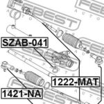 Наконечник рулевой 1421-NA FEBEST