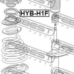Подшипник опоры переднего амортизатора FEBEST