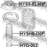 Отбойник амортизатора передний KIA CERATO, RIO II HYD-002 FEBEST