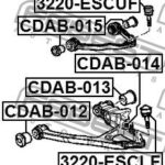 Опора шаровая 3220-ESCLF FEBEST