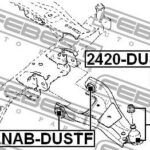Сайлентблок нижн передн рычага RNAB-DUSTF FEBEST