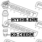 Отбойник заднего амортизатора FEBEST