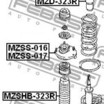 Отбойник заднего амортизатора FEBEST