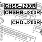 Отбойник заднего амортизатора FEBEST
