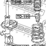 Отбойник заднего амортизатора FEBEST