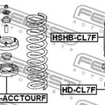 Проставка пружины верхняя FEBEST