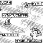 Подушка двигателя передняя FEBEST