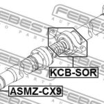 Подшипник опоры карданного вала KCB-SOR FEBEST