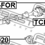 Подшипник опоры карданного вала LEXUS RX 08-15, 15- TCB-005 FEBEST