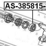 ПОДШИПНИК ПРИВОДНОГО ВАЛА 38X58X15 HONDA ACCORD 94- FEBEST