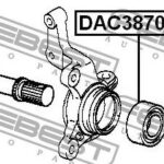 Подшипник ступичный передний 38X70X38 FEBEST