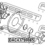 Подшипник ступицы задний NISSAN X-TRAIL T30 DAC43790045 FEBEST