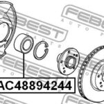 Подшипник ступичный передний 48X89X42X44 FEBEST