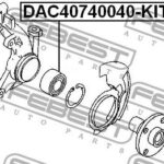 Подшипник ступицы DAC40740040-KIT FEBEST