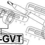 Подшипник шариковый задней полуоси ремкомплект 40X80X23 FEBEST
