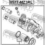 Поршень суппорта тормозного заднего с механизмом ремкомплект FEBEST