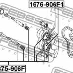 Ремкомплект суппорта тормозного переднего (на одну сторону) FEBEST