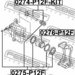 Ремкомплект суппорта тормозного переднего (на обе стороны) FEBEST