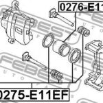 Поршень суппорта тормозного переднего FEBEST
