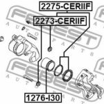 Пыльник направляющей передн суппорта HYUNDAI IX35/TUCSON 2009-2015 2273-CERIIF FEBEST