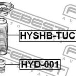 Пыльник заднего амортизатора FEBEST