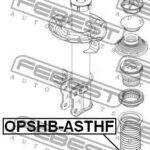 Пыльник переднего амортизатора FEBEST