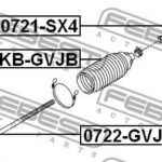 Пыльник рулевой рейки FEBEST