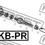 Пыльник рулевой рейки левый FEBEST